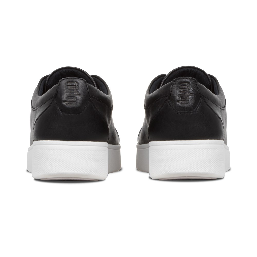 Fitflop Rally Deri - Bayan Sneakers Siyah - 25QVOKMEL